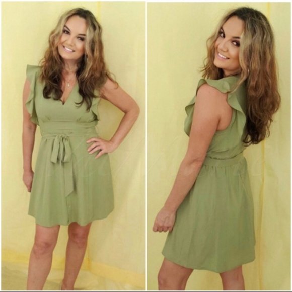 Dresses & Skirts - Olive / Sage  Dress